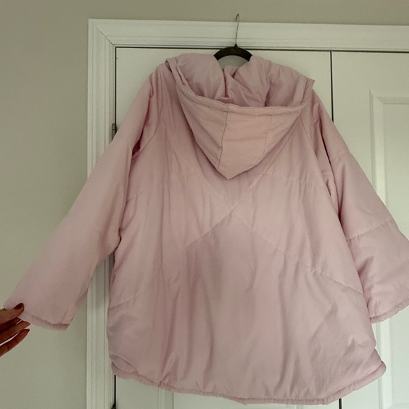 Selkie Baby Soft Pink Hooded Puffer – (XS) – $165 - Picture 3 of 5